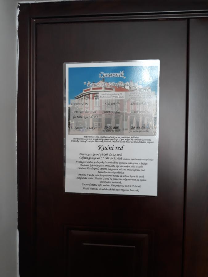 Prenociste Nikolas Grand Smederevo Extérieur photo